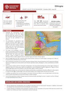 Ethiopia | Desert locust situation report (October 2021)